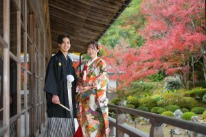 フォトウェディング　神社結婚式